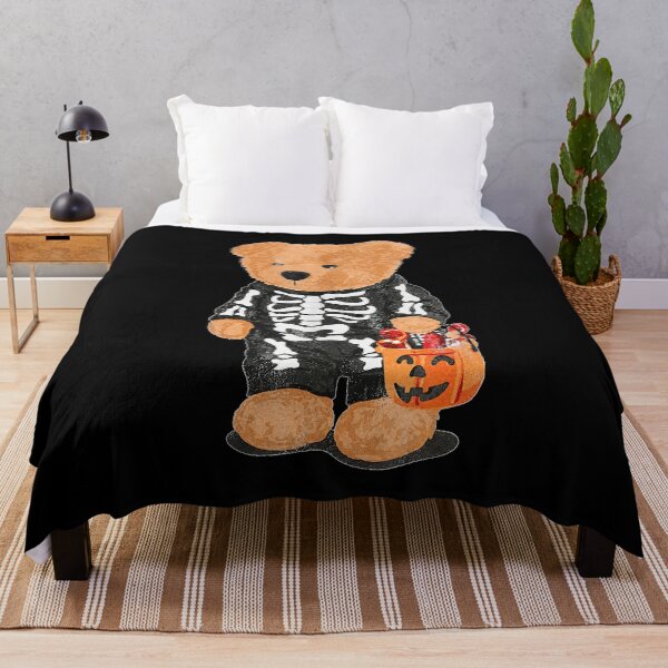 Item preview, Cute Teddy Bear Skeleton Costume Halloween Trick Or Treat  designed and sold by HarinDonreka.