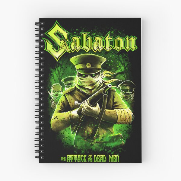 Artikelvorschau, Sabaton Band – The Attack Of The Dead Men entworfen und verkauft von PocketPantheon.