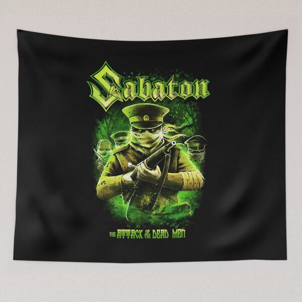 Item preview, Sabaton Band The Attack Of The Dead Men designed and sold by PocketPantheon.