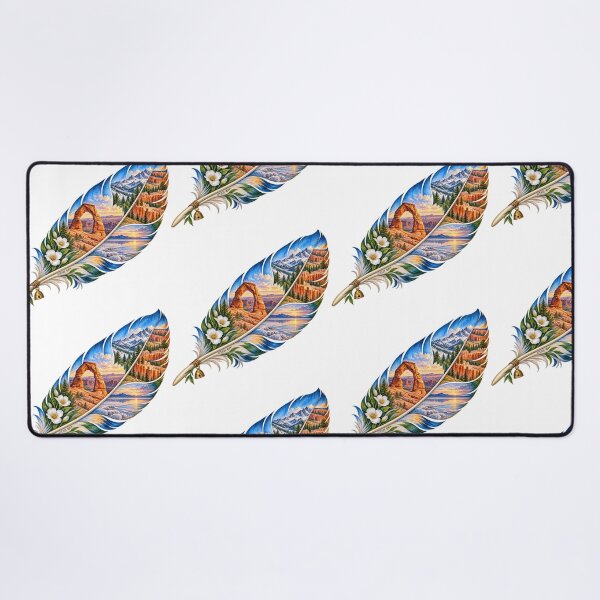 Item preview, Utah Red Rock Feather designed and sold by Whimspired By Paxx.