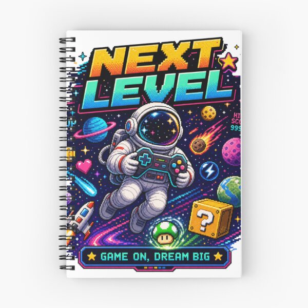 Item preview, Game On Dream Big - Retro Pixel Art Astronaut Gamer designed and sold by ZayCreates.