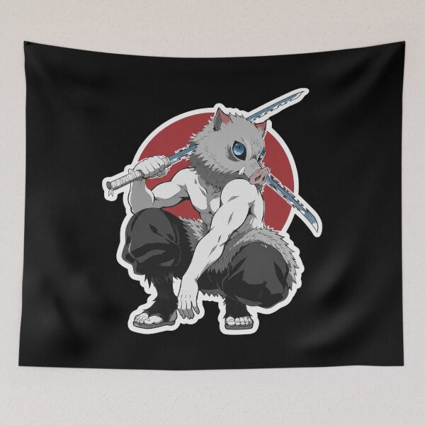 Item preview, Inosuke Hashibira Anime designed and sold by ZanderFlowers.