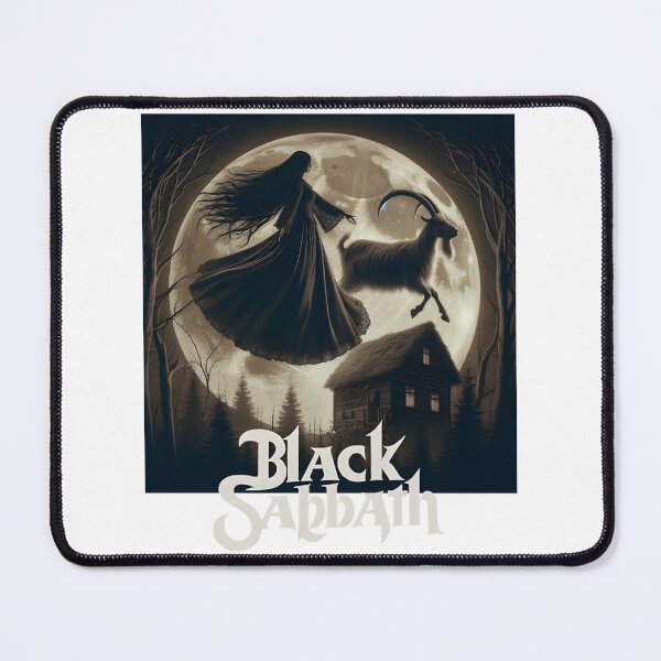 Item preview, Black Sabbath Inspired Dark Gothic Rock Music Design designed and sold by zakibleu07.