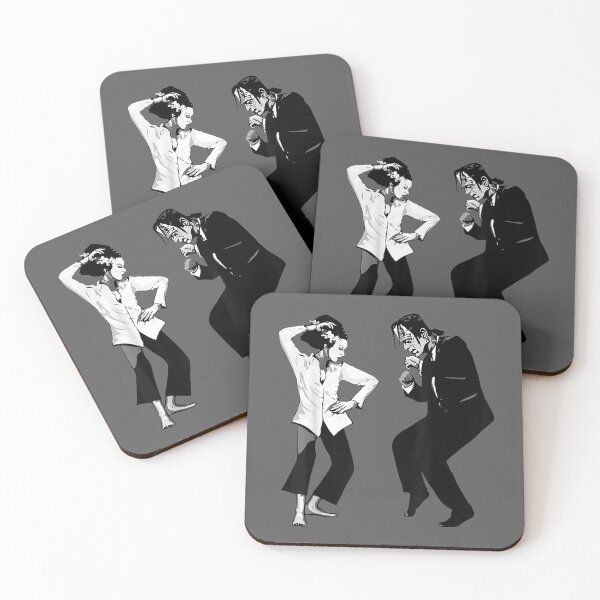 Item preview, Retro Funny Frankenstein Monster and Bride Dancing Halloween  designed and sold by River Silva.