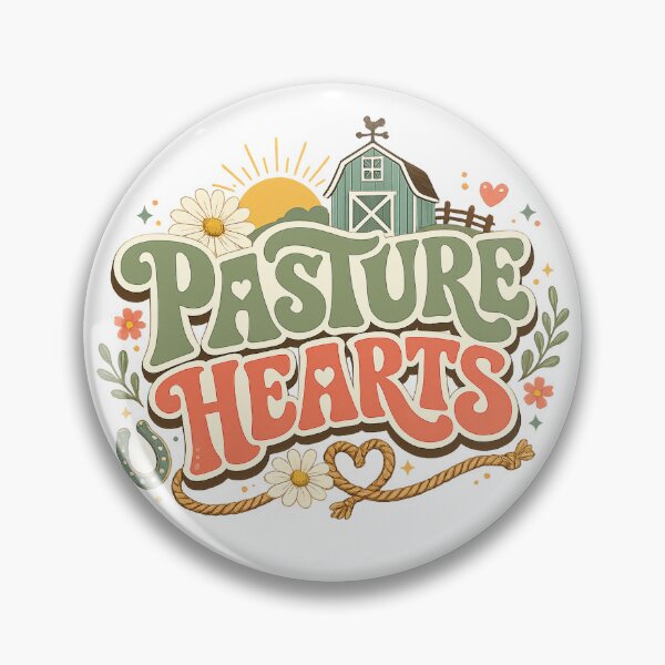 Item preview, Pasture Hearts Rustic Country Farmhouse Barn Floral Western Art Design designed and sold by inkoutninja.