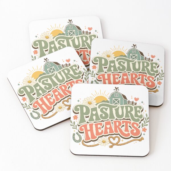 Item preview, Pasture Hearts Rustic Country Farmhouse Barn Floral Western Art Design designed and sold by inkoutninja.