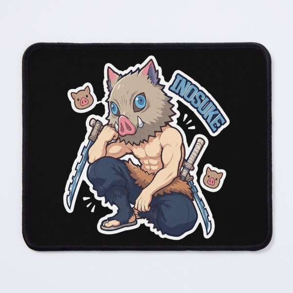 Item preview, Inosuke Hashibira Chibi designed and sold by ZanderFlowers.