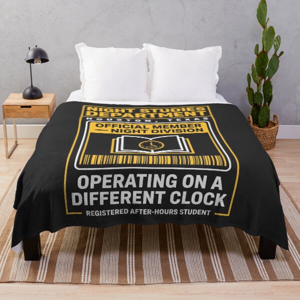 Item preview, Night Studies Department Late Night Student Humor designed and sold by SplashTastic.