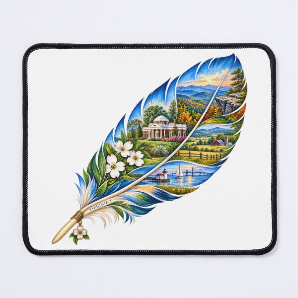 Item preview, Virginia Commonwealth Feather designed and sold by Whimspired By Paxx.