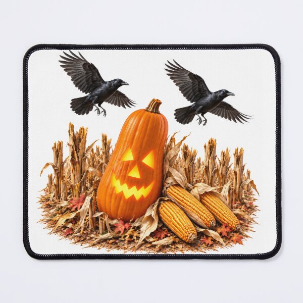 Item preview, Halloween Harvest with Ravens designed and sold by DansCreations42.