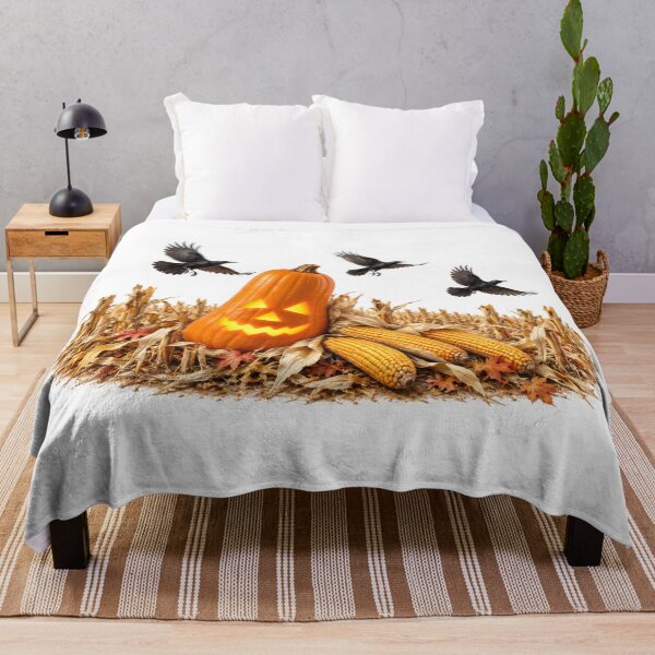 Item preview, Halloween Harvest with Ravens designed and sold by DansCreations42.