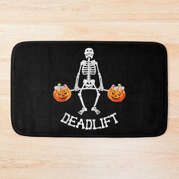 Item preview, Skeleton Dead Lift Candy Buckets Gym Workout Halloween  designed and sold by HarinDonreka.