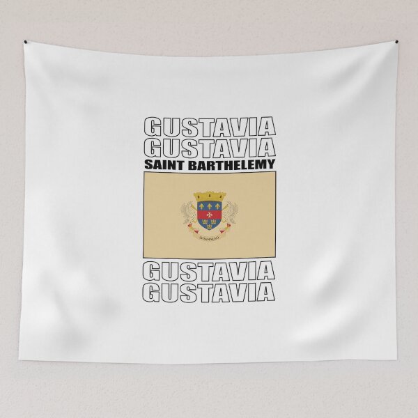 Item preview, Flag of Saint Barthélemy designed and sold by KewaleeTee.