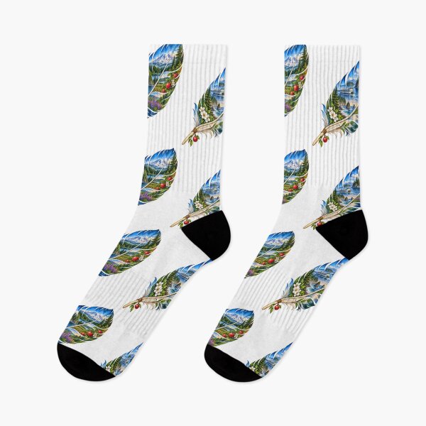 Artikelvorschau, Washington Evergreen Feather entworfen und verkauft von Whimspired By Paxx.