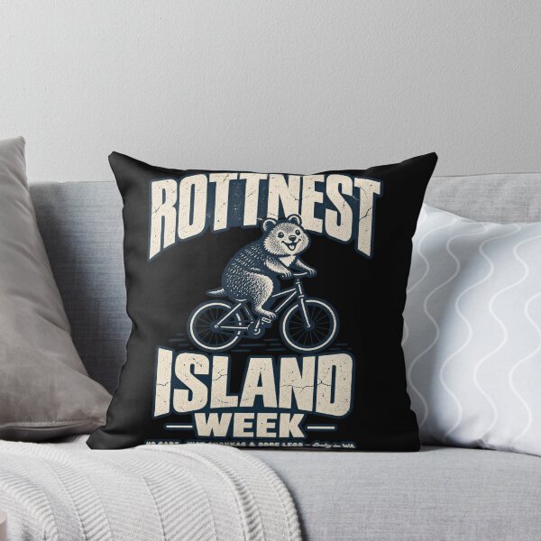 Item preview, Rottnest Island Quokka Bike Ride Funny Cycling designed and sold by Yellowriversss.