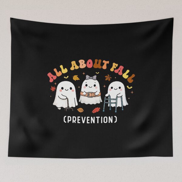 Item preview, Cute Ghost All About Fall Prevention Design designed and sold by SoyLamderma.