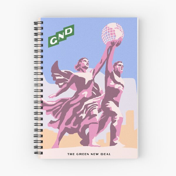 Item preview, Green New Deal WPA Poster designed and sold by leftists.