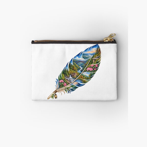 Item preview, West Virginia Mountain Feather designed and sold by Whimspired By Paxx.