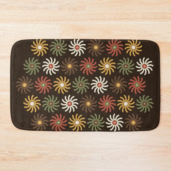 Item preview, Sunburst Pinwheel Grid Heavy-Line 1970s Retro Rays designed and sold by KungPowUnicorn.