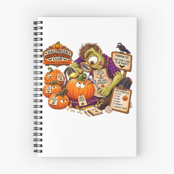 Item preview,  ⚡HALLOWEEN OVERACHIEVERS CLUB - Cyd Cyclops Pumpkin Inspection Department designed and sold by WheelieGdArt.