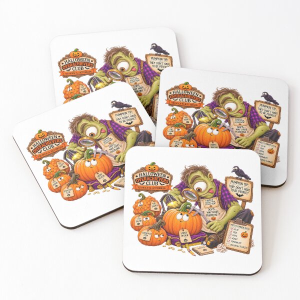 Item preview,  ⚡HALLOWEEN OVERACHIEVERS CLUB - Cyd Cyclops Pumpkin Inspection Department designed and sold by WheelieGdArt.