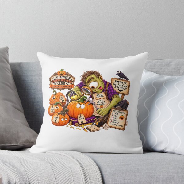 Item preview,  ⚡HALLOWEEN OVERACHIEVERS CLUB - Cyd Cyclops Pumpkin Inspection Department designed and sold by WheelieGdArt.
