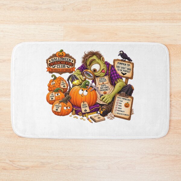 Item preview,  ⚡HALLOWEEN OVERACHIEVERS CLUB - Cyd Cyclops Pumpkin Inspection Department designed and sold by WheelieGdArt.