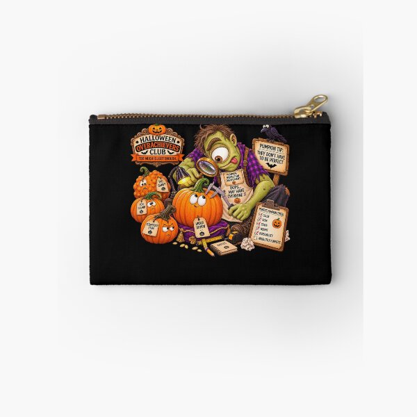 Item preview, ⚡HALLOWEEN OVERACHIEVERS CLUB - Cyd Cyclops Pumpkin Inspection Department - dark version designed and sold by WheelieGdArt.