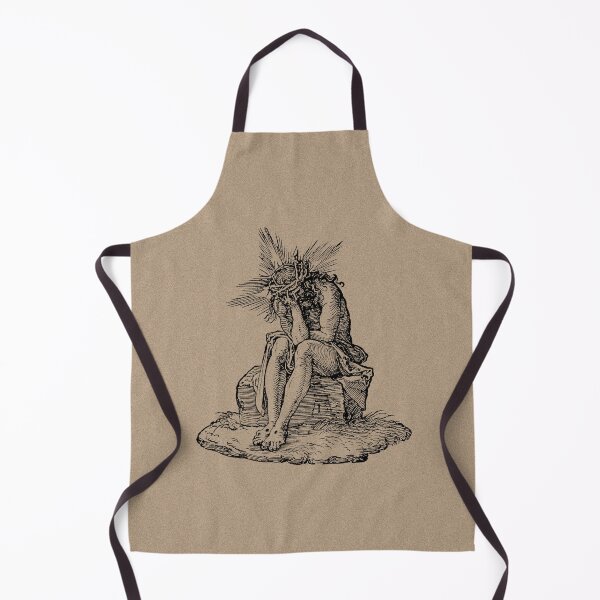 Item preview, Christ as Man of Sorrows by Albrecht Durer, 1511 (BLACK) designed and sold by Exhumed Archives.