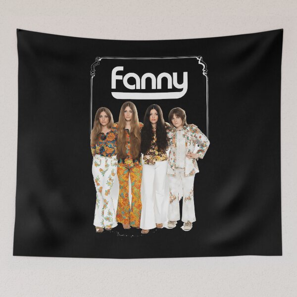 Item preview, Fanny Band 70S Rock Music Graphic designed and sold by PocketPantheon.