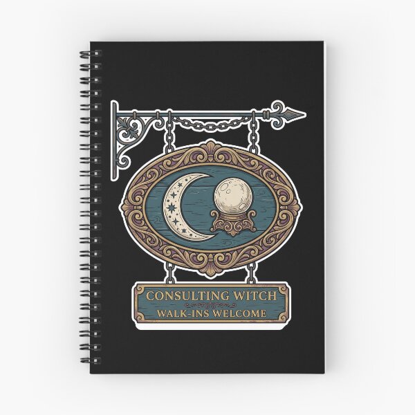 Item preview, Consulting Witch, Walk-Ins Welcome — Shop Sign designed and sold by TheCalmEdit.