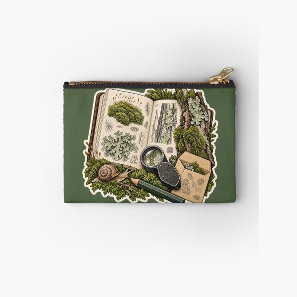 Item preview, Moss and Lichen Nature Journal Sticker designed and sold by WaynesCave.