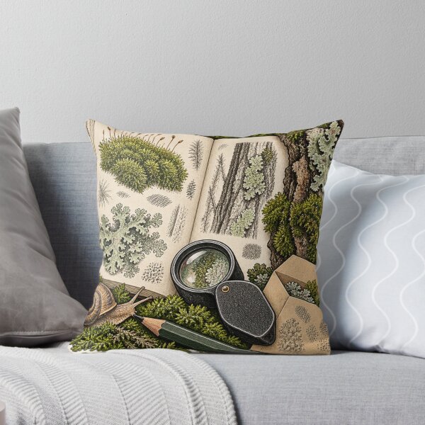 Item preview, Moss and Lichen Nature Journal Sticker designed and sold by WaynesCave.