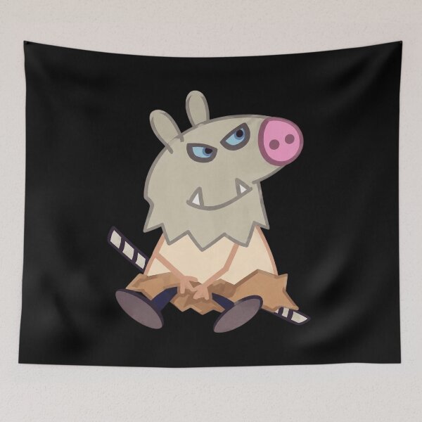 Item preview, Inosuke Hashibira designed and sold by ZanderFlowers.
