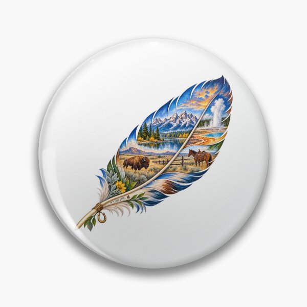 Item preview, Wyoming Wild West Feather designed and sold by Whimspired By Paxx.