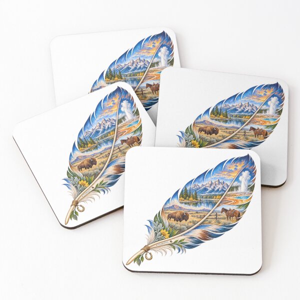 Item preview, Wyoming Wild West Feather designed and sold by Whimspired By Paxx.