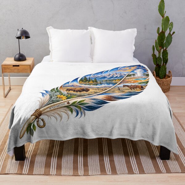 Item preview, Wyoming Wild West Feather designed and sold by Whimspired By Paxx.