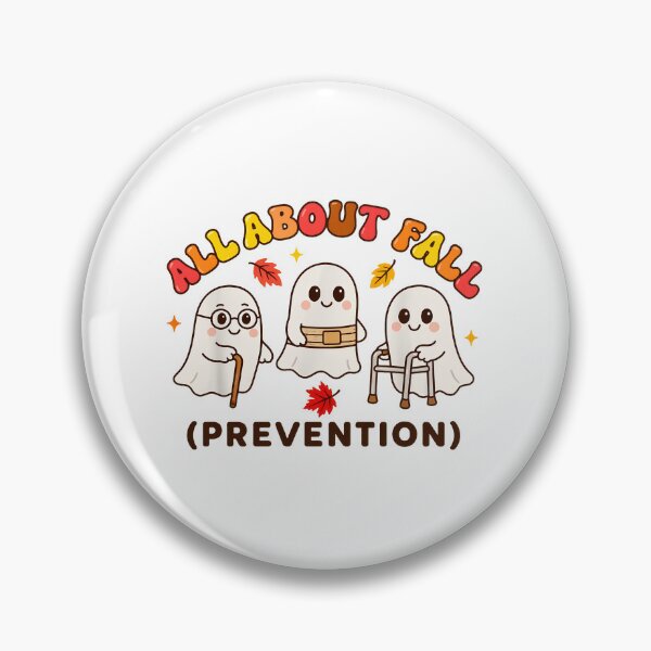 Item preview, All About Fall Prevention Cute Ghosts Autumn Themed designed and sold by SoyLamderma.