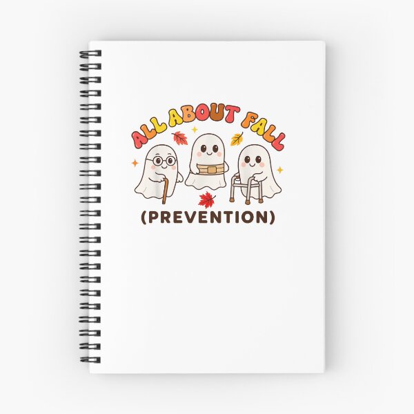 Item preview, All About Fall Prevention Cute Ghosts Autumn Themed designed and sold by SoyLamderma.
