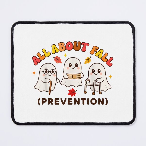 Item preview, All About Fall Prevention Cute Ghosts Autumn Themed designed and sold by SoyLamderma.