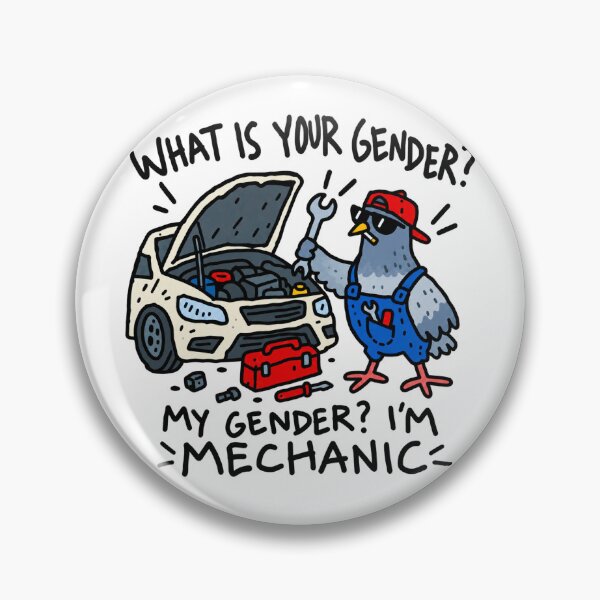 Item preview, Funny Pigeon Mechanic Car Repair designed and sold by MonkiFlipp.