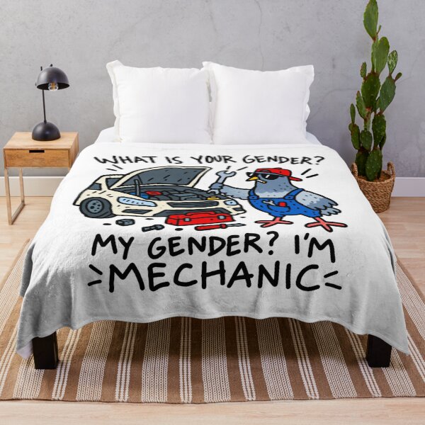 Item preview, Funny Pigeon Mechanic Car Repair designed and sold by MonkiFlipp.
