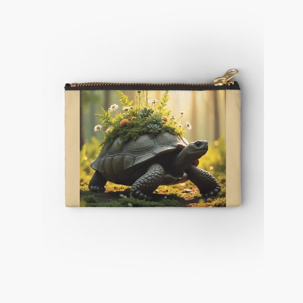Item preview, Cottagecore Turtle Flora Art designed and sold by ZahraaStudio.