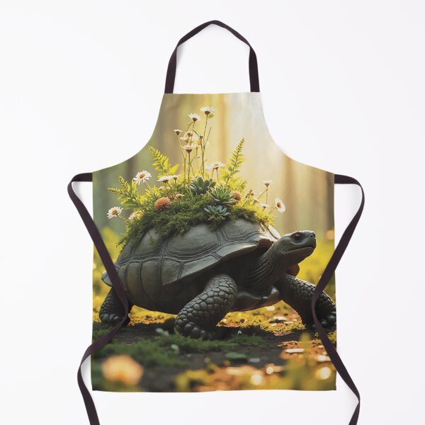 Item preview, Cottagecore Turtle Flora Art designed and sold by ZahraaStudio.