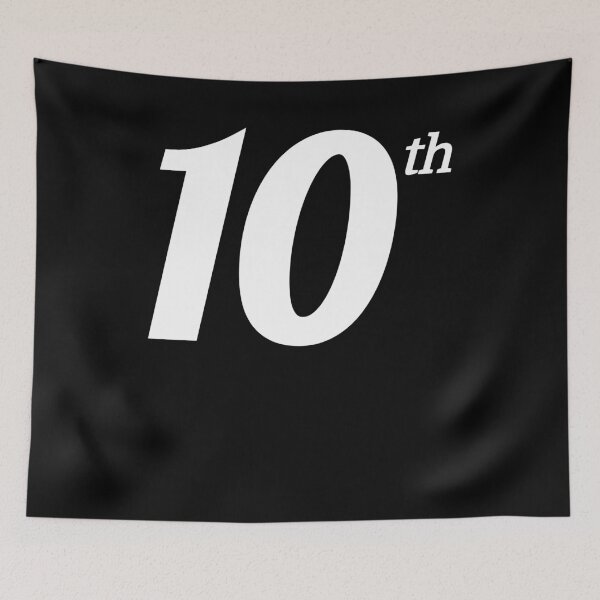 Item preview, 10th Tenth Large Text Funny Winning Ironic Award designed and sold by KNUXX Shop.