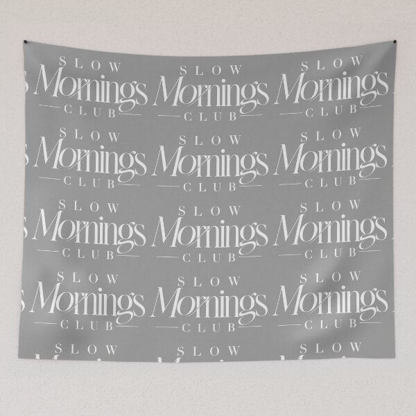 Item preview, Slow mornings club designed and sold by Fun In The Sun .