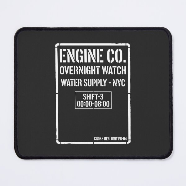 Item preview, Engine Co Overnight Watch Night Shift Firefighter designed and sold by SplashTastic.