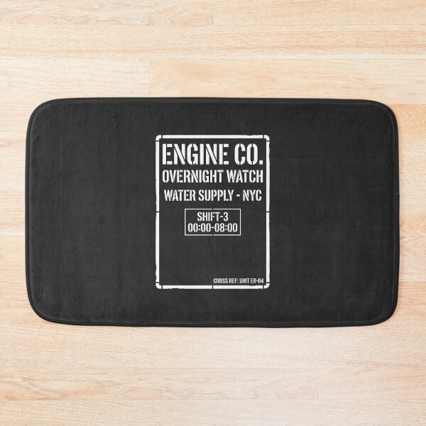 Item preview, Engine Co Overnight Watch Night Shift Firefighter designed and sold by SplashTastic.