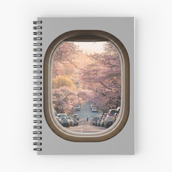 Item preview, Vancouver Cherry Blossoms Plane Window designed and sold by aleiafae.