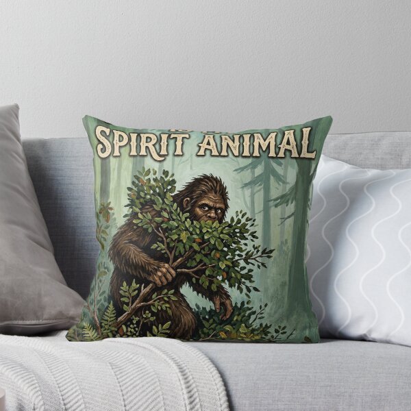 Aperçu de l'œuvre Bigfoot est mon animal totem Sasquatch Nature Forest créée et vendue par FrozenFits.